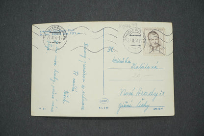 Postcard KRKONOSE MOUNTAINS SPINDLERŮV MLÝN SV. PETR ŽELEZNÁ HORA 1273(x14699)