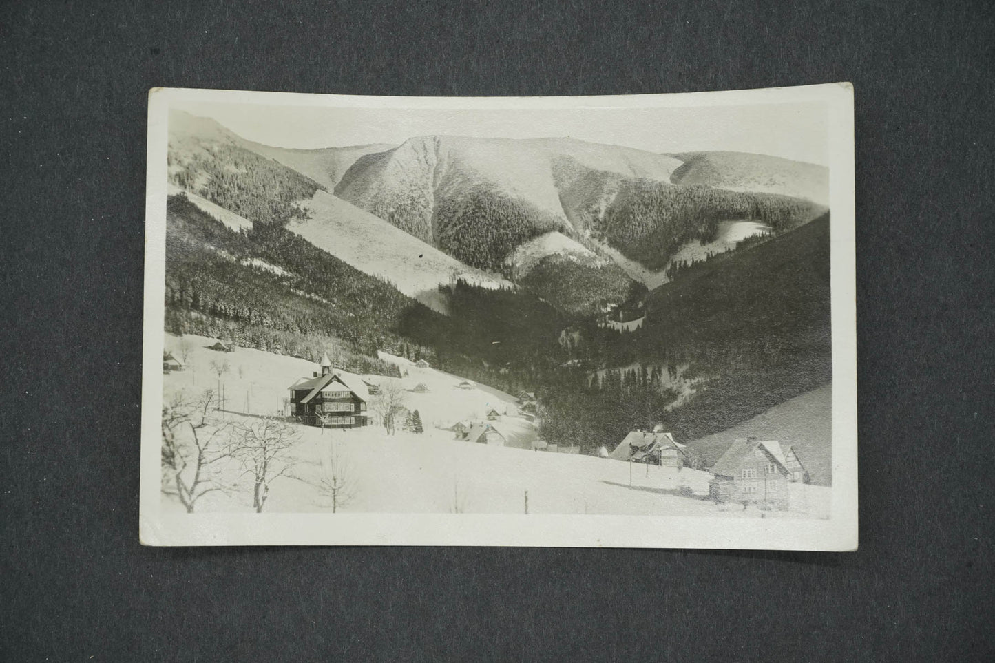 Postcard KRKONOSE MOUNTAINS SPINDLERŮV MLÝN SV. PETR ŽELEZNÁ HORA 1273(x14699)