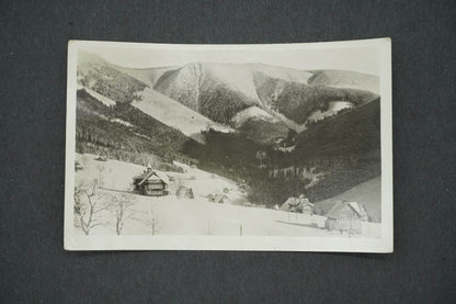 Postcard KRKONOSE MOUNTAINS SPINDLERŮV MLÝN SV. PETR ŽELEZNÁ HORA 1273(x14699)