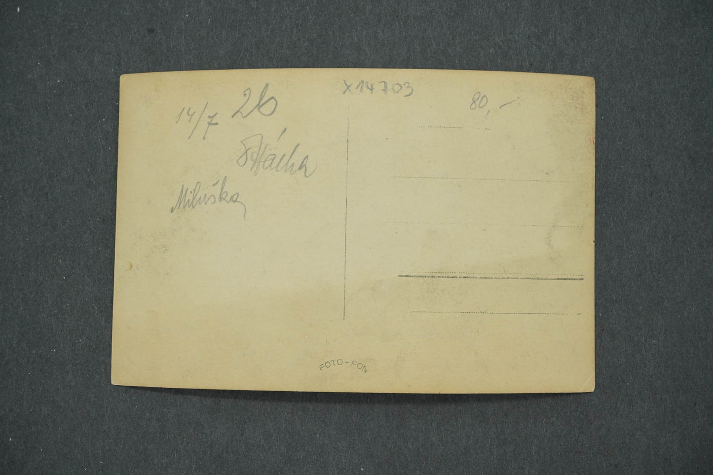 Postcard KRKONOSE DVORACKA WITH A WOLF'S BACK (x14703)