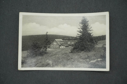 Postcard KRKONOSE - VOSECKÁ BOUDA 1245 MNM (TAKEOFF) (x14706)