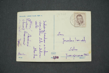 Postcard KRKONOSE - ELBE SHED 1284 M (x14708)