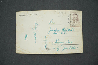 Postcard SOKOLSKÁ BOUDA IN THE KRKONÓŽÉ Mts. (x14717)