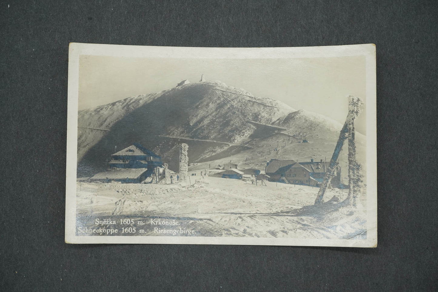 Pohlednice SNĚŽKA 1605M. KRKONOŠE (x14720)