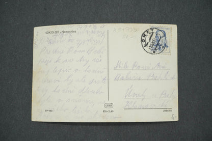 Pohlednice SOKOLOV - NEMOCNICE (x14733)