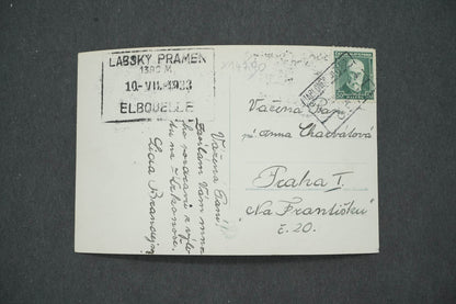 Pohlednice KRKONOŠE SNĚŽKA (x14740)