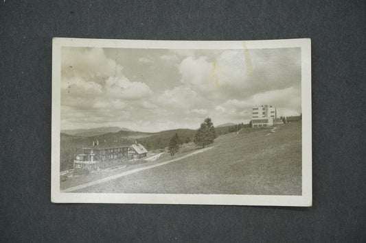 Pohlednice TURISTICKÁ ÚTULNA U DAŇKŮ A HOTEL SULOV BÍLÝ KŘÍŽ (x14757)