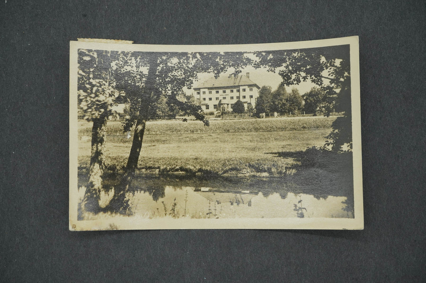 Pohlednice HORNÍ BRADLO - HOTEL VRŠOV OKRES HLINSKO (x14763)