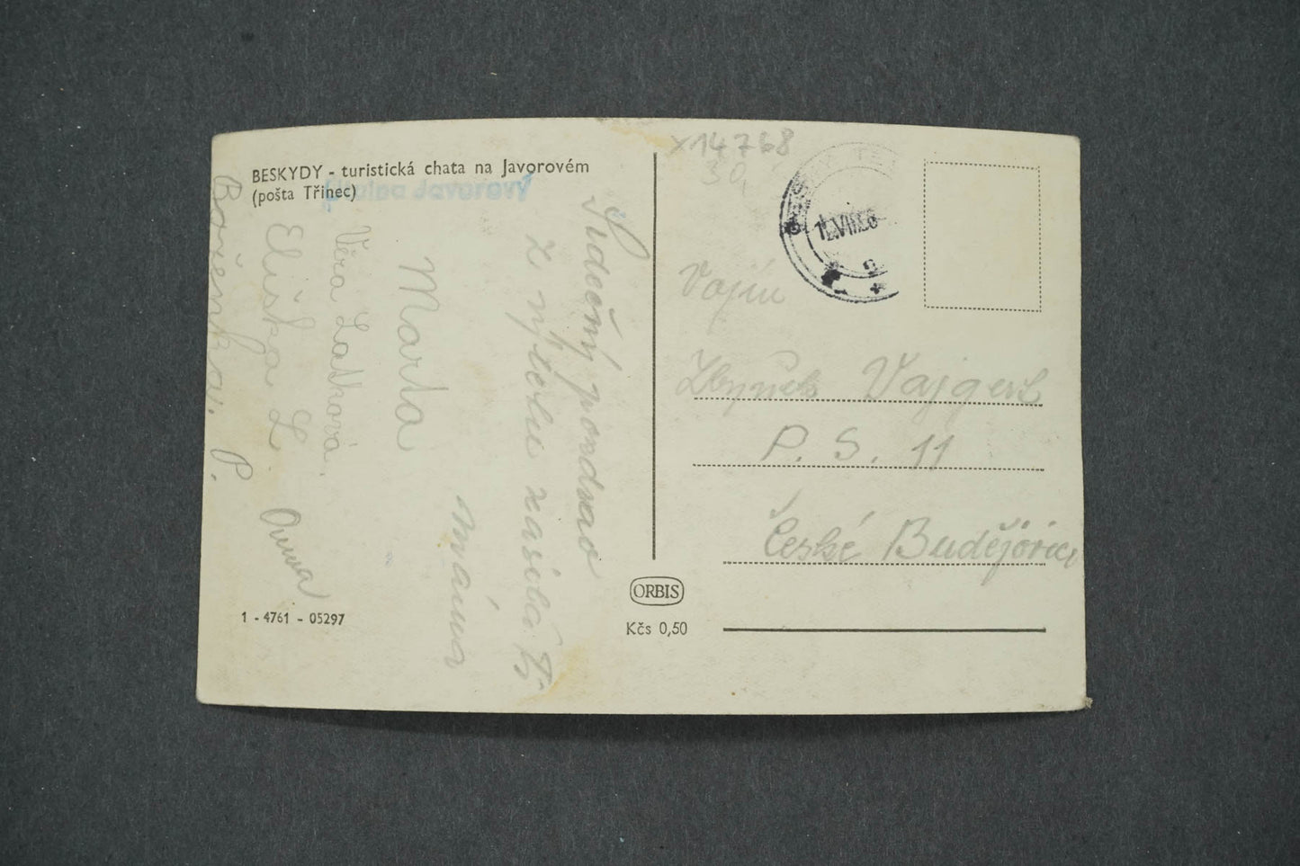 Pohlednice BESKYDY - TURISTICKÁ CHATA NA JAVOROVÉM (x14768)