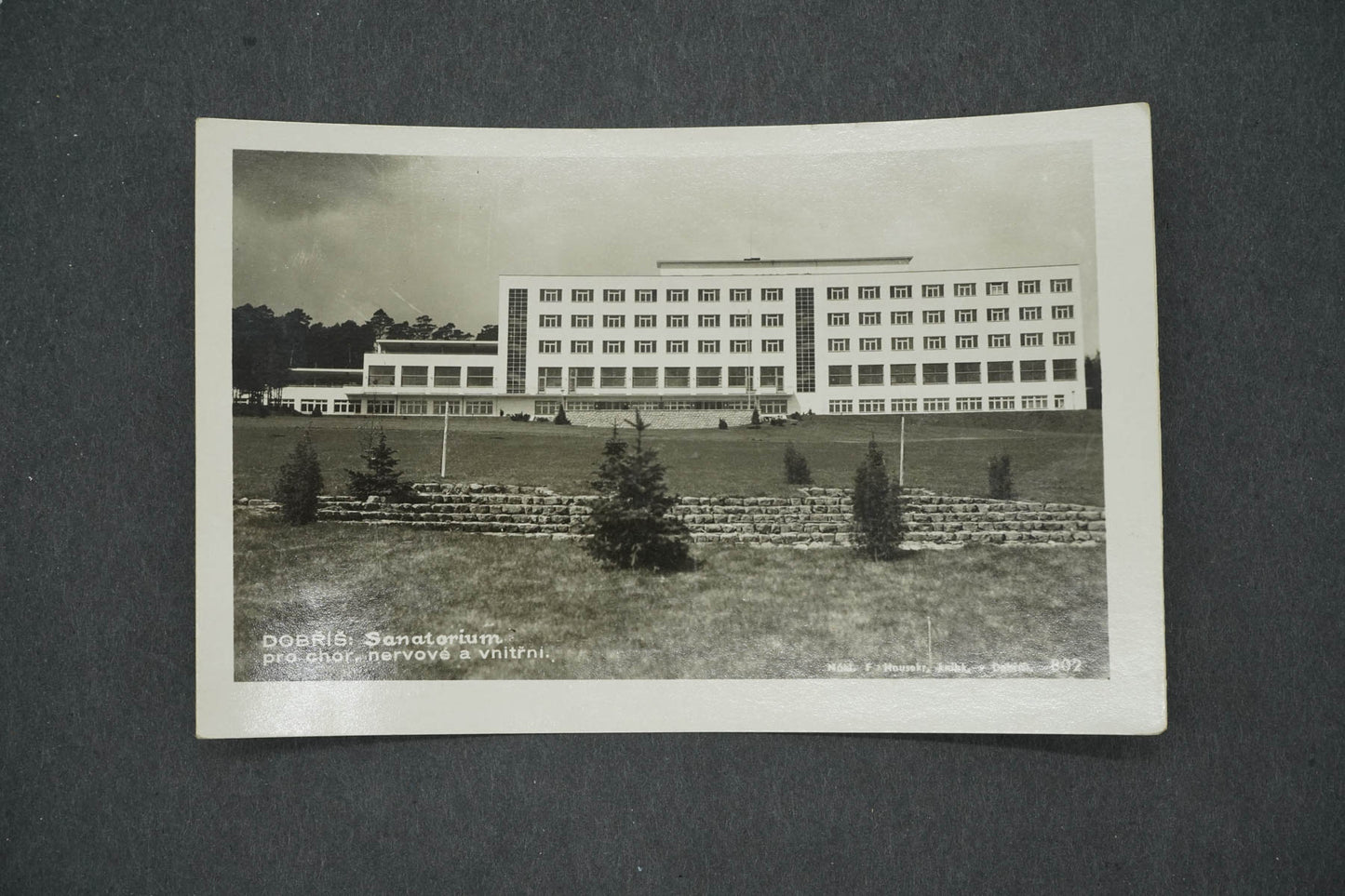 Pohlednice DOBŘÍŠ: SANATORIUM (x14774)