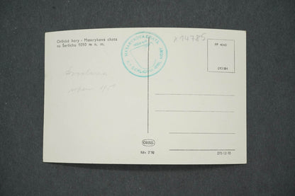 Pohlednice ORLICKÉ HORY - MARARYKOVA CHATA NA ŠERLICHU (x14785)