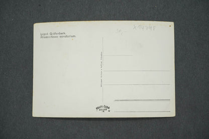 Pohlednice LÁZNĚ GRAFENBERK SANATORIUM (x14798)
