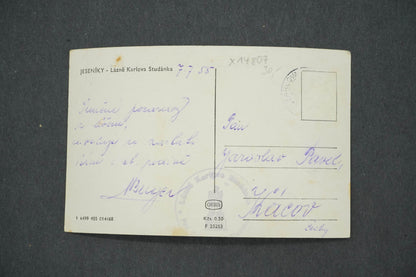 Pohlednice JESENÍKY - LÁZNĚ KARLOVA STUDÁNKA (x14807)