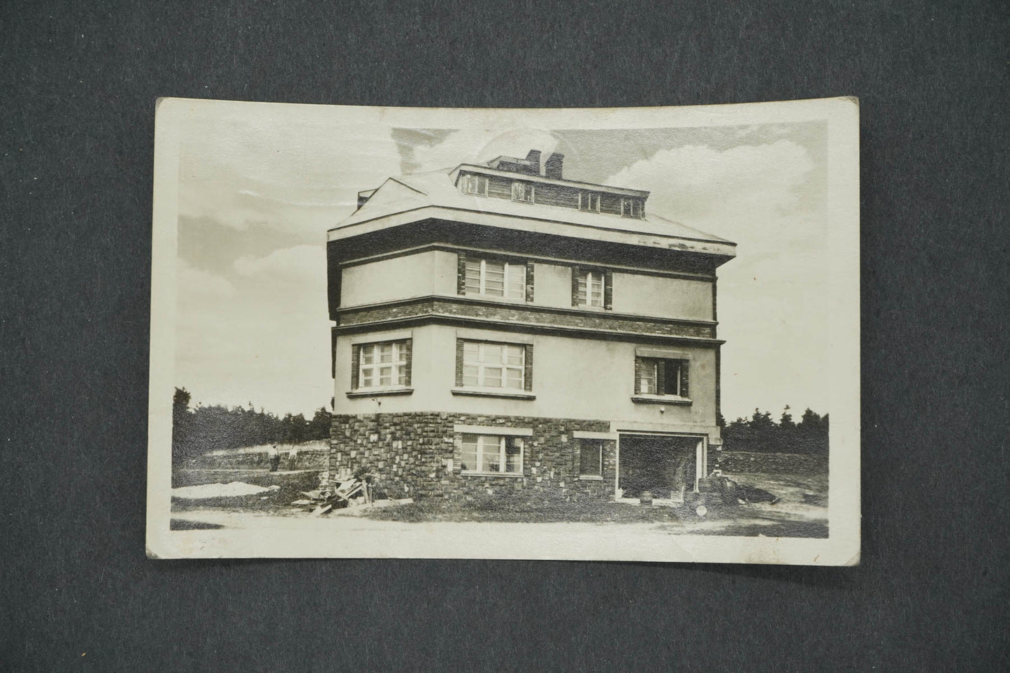 Pohlednice KRUŠNÉ HORY - BOUŘŇÁK TURISTICKÁ CHATA (x14810)