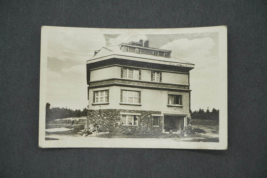 Pohlednice KRUŠNÉ HORY - BOUŘŇÁK TURISTICKÁ CHATA (x14810)