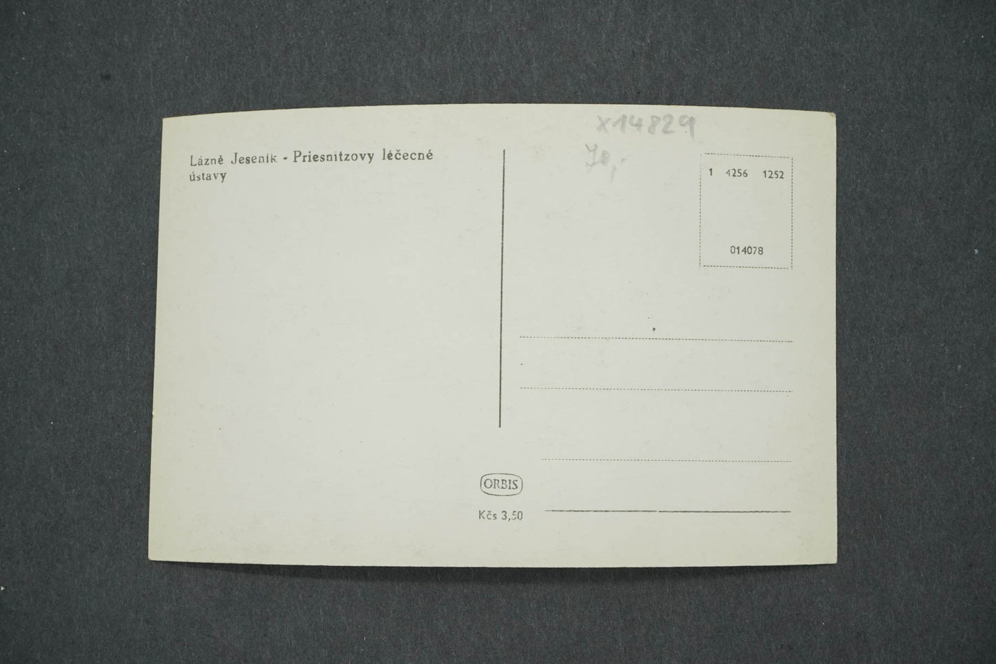 Pohlednice LÁZNĚ JESENÍK - PRIESNITZOVY LÉČEBNÉ ÚSTAVY (x14829)