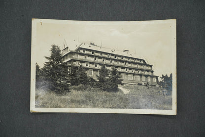 Pohlednice KRKONOŠE - SOKOLSKÁ BOUDA NA ČERNÉ HOŘE (x14831)