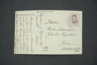 Pohlednice LÁZNĚ TEPLICE NA MORAVĚ (x14835)