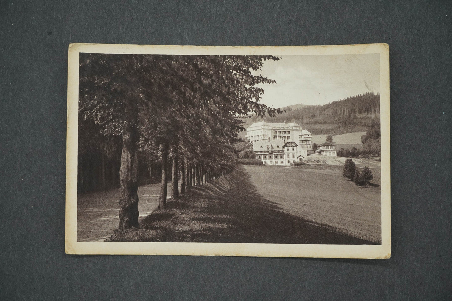 Pohlednice Lázně Grafenberg Vídeňská kavárna (x14837)