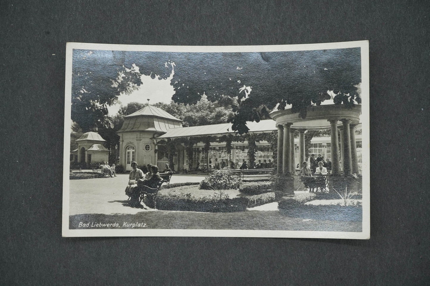 Pohlednice BAD LIEBWERDA, KURPLATZ (x14841)