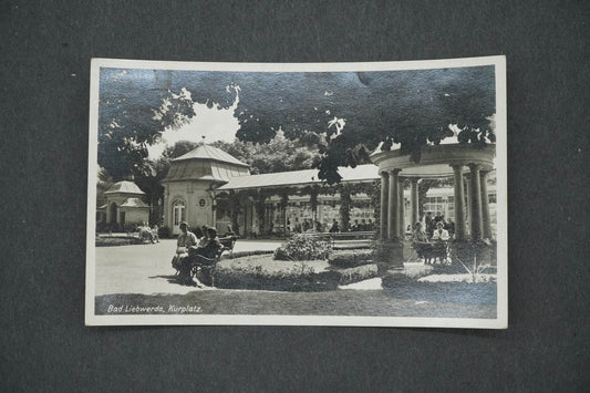 Pohlednice BAD LIEBWERDA, KURPLATZ (x14841)