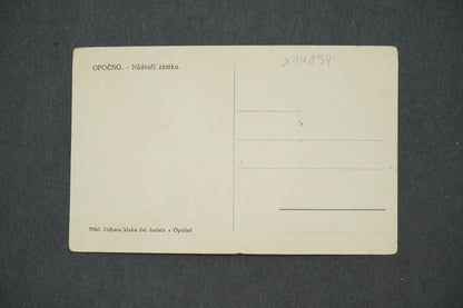 Pohlednice OPOČNO NÁDVOŘÍ ZÁMKU (x14854)