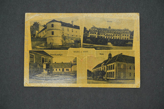 Pohlednice RÁJEC N. SVIT. (x14860)