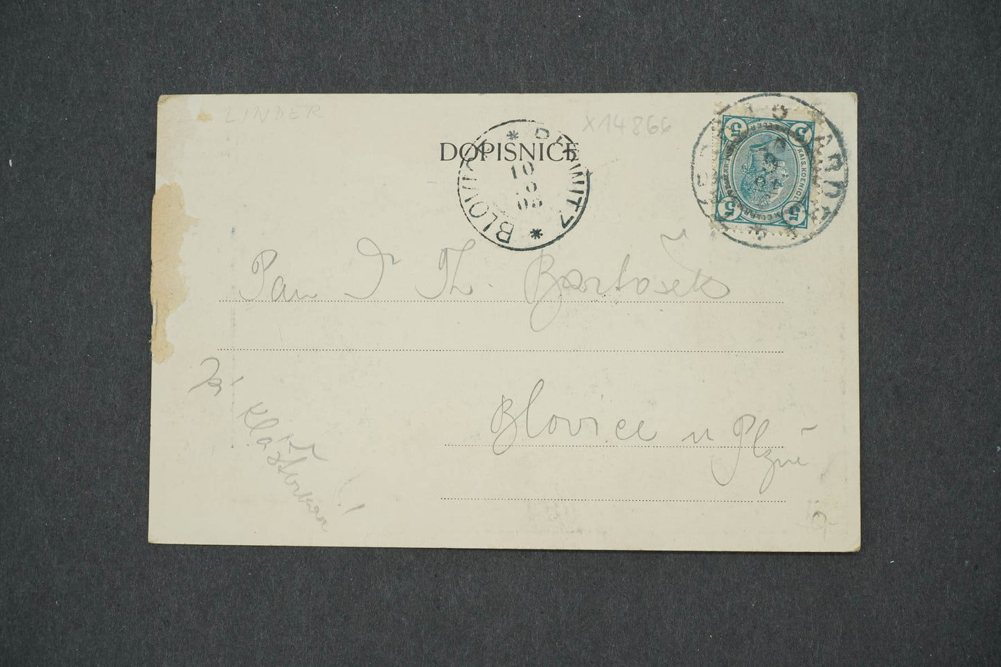 Pohlednice TÁBOR. (x14866)