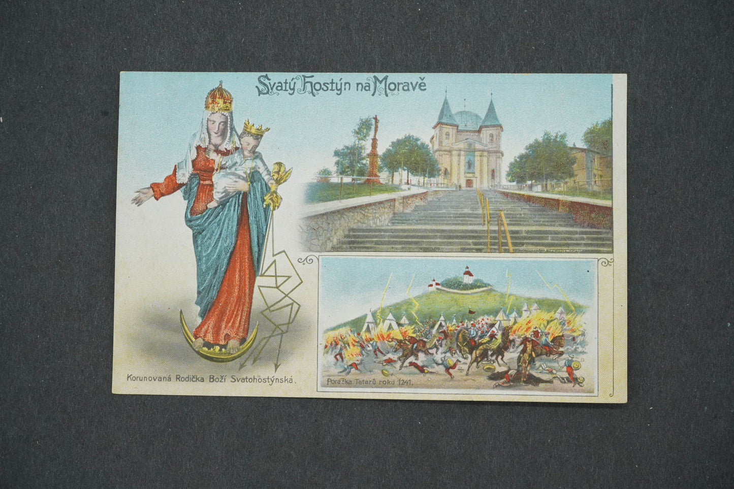 Pohlednice SVATÝ HOSTÝN NA MORAVĚ (x14871)