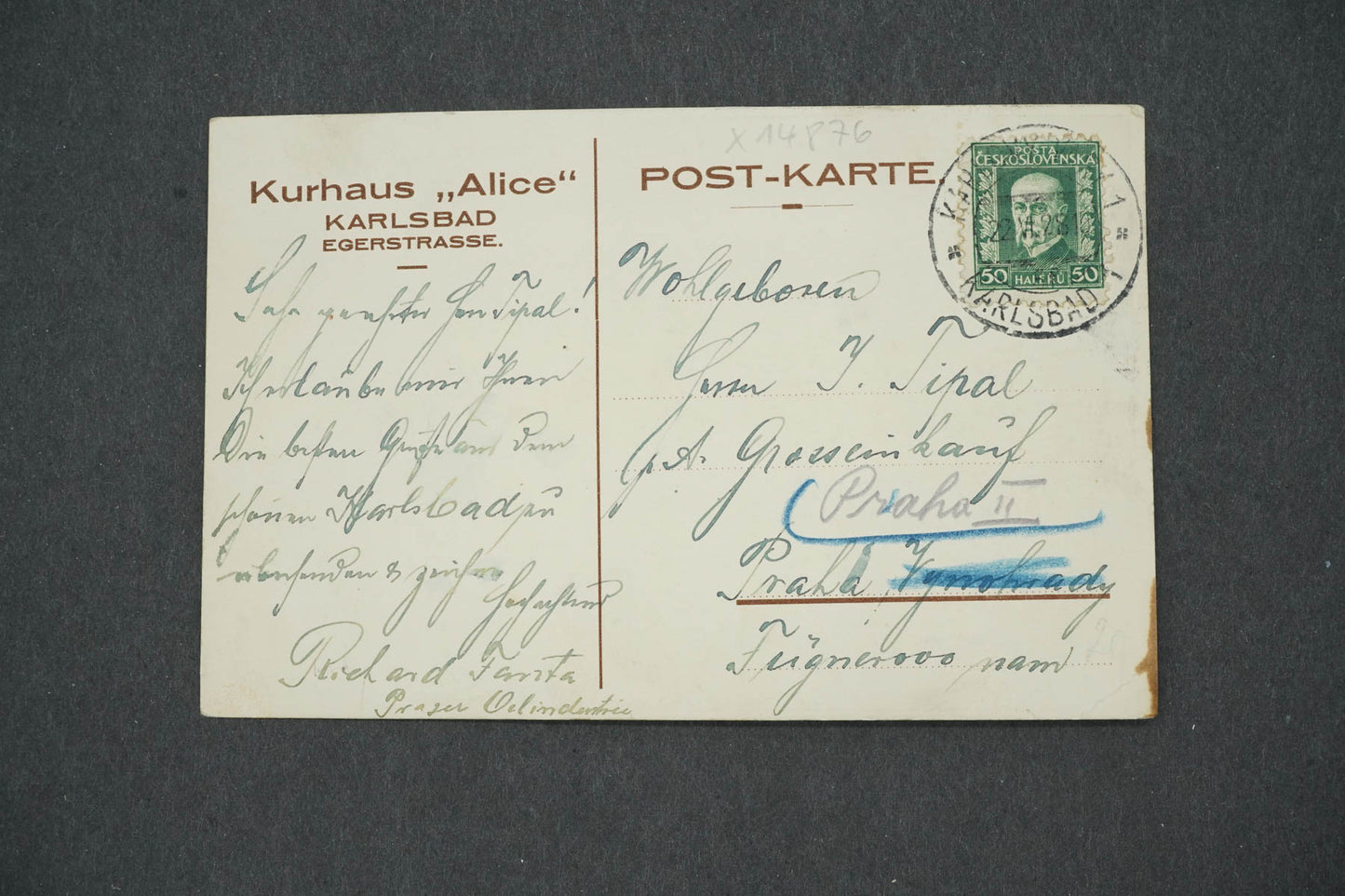 Pohlednice ČESKÉ DOMY (x14876)