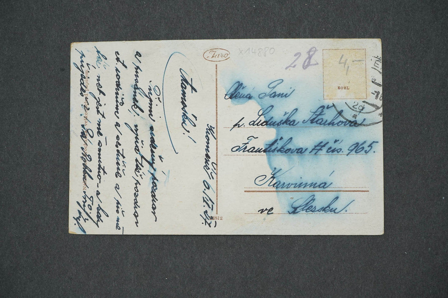 Pohlednice KROMĚŘÍŽ NÁMĚSTÍ LEGIONÁŘŮ (x14880)