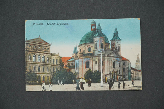 Pohlednice KROMĚŘÍŽ NÁMĚSTÍ LEGIONÁŘŮ (x14880)