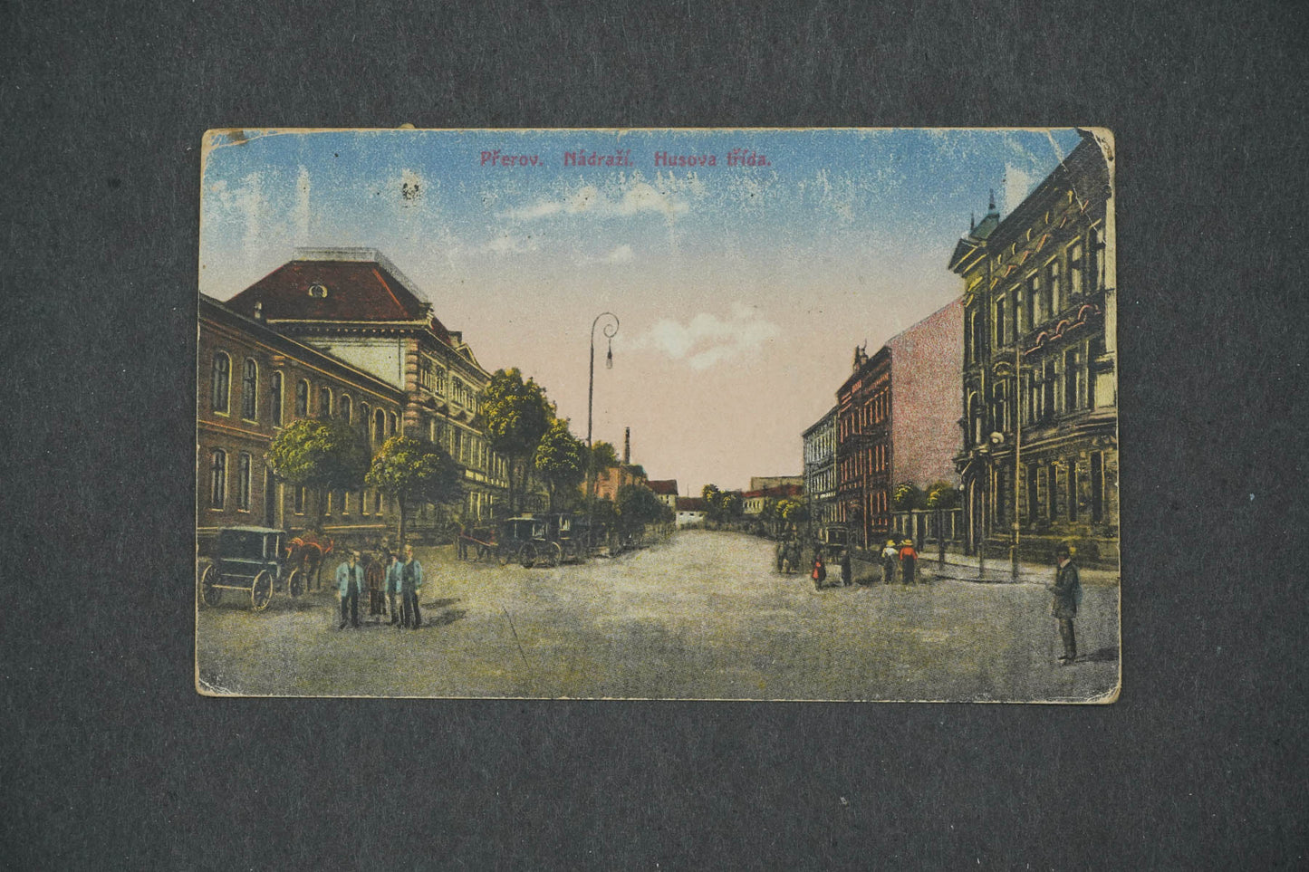 Pohlednice PŘEROV NÁDRAŽÍ HUSOVA TŘÍDA (x14890)