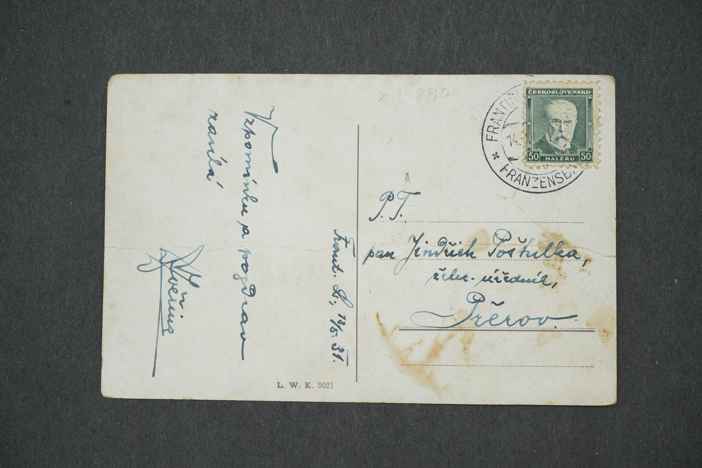 Pohlednice FRANTIŠKOVY LÁZNĚ CELKOVÝ POHLED (x14894)