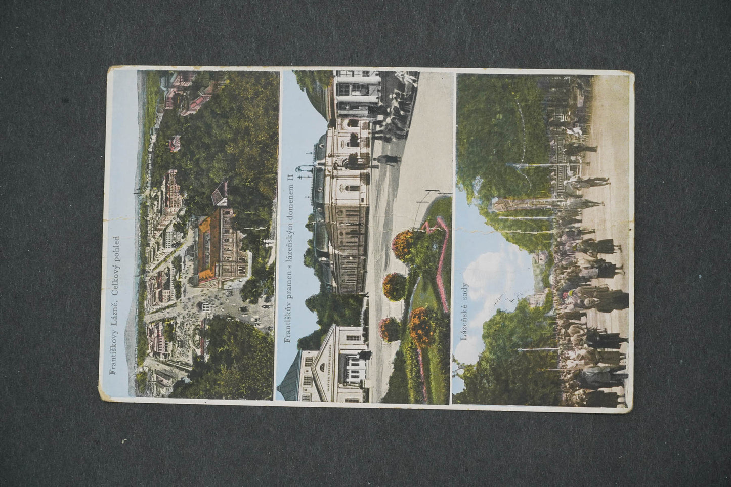 Pohlednice FRANTIŠKOVY LÁZNĚ CELKOVÝ POHLED (x14894)