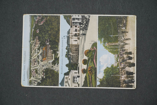 Pohlednice FRANTIŠKOVY LÁZNĚ CELKOVÝ POHLED (x14894)