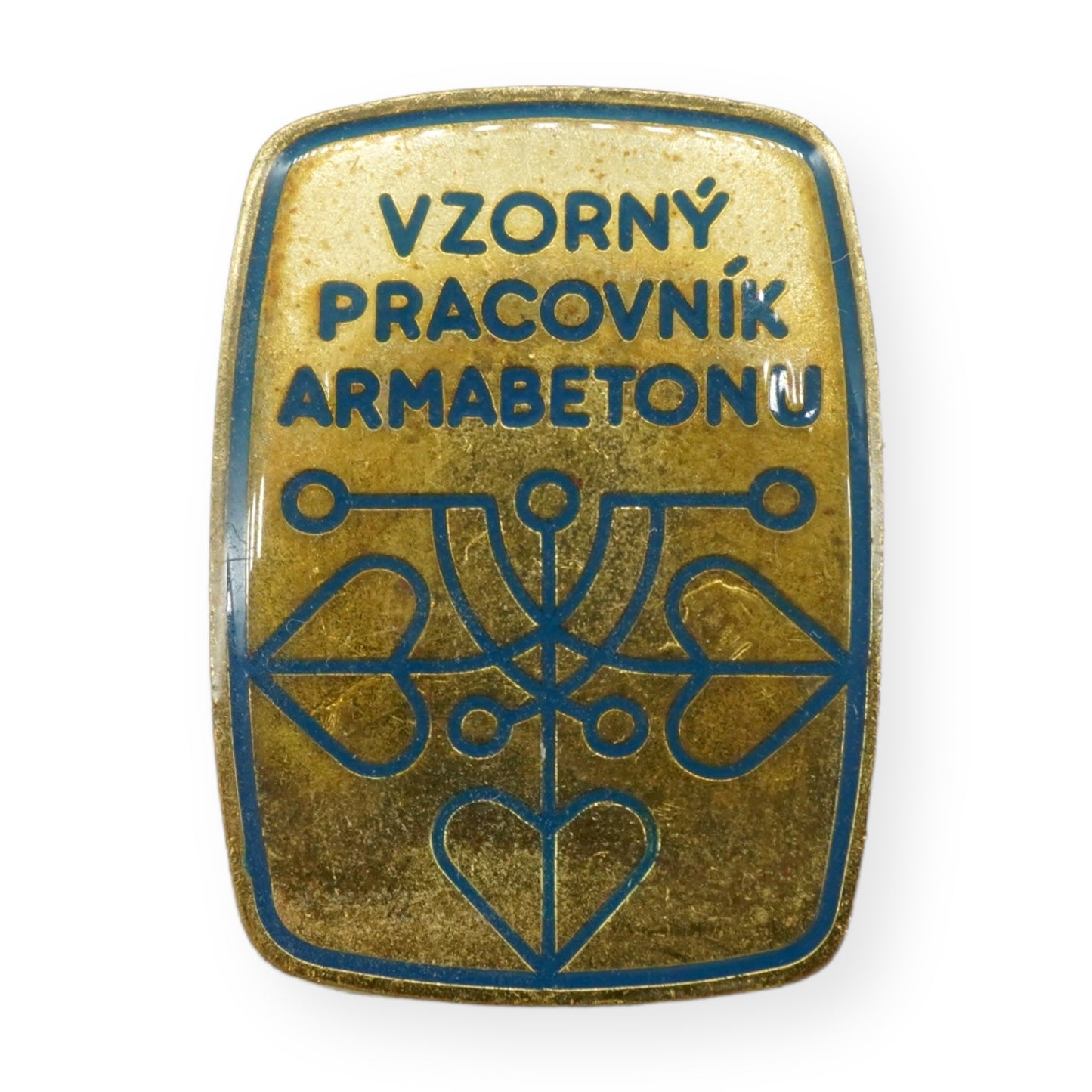 Odznak - vyznamenání VZORNÝ PRACOVNÍK ARMABETONU (x15119)