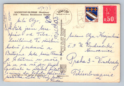 Pohlednice ROCHEFORT-EN-TERRE (MORBIHAN) (x16068)