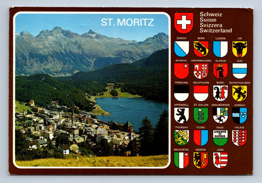 Pohlednice ST. MORITZ SWITZERLAND (x16082)