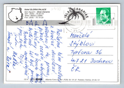 Pohlednice GRAN CANARIA SAN AGUSTIN (x16135)