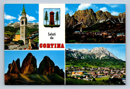 Pohlednice SALUTI DA CORTINA ITÁLIE (x16164)