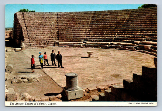 Pohlednice CYPRUS, THE ANCIENT THEATRE OF SALAMIS (x16178)