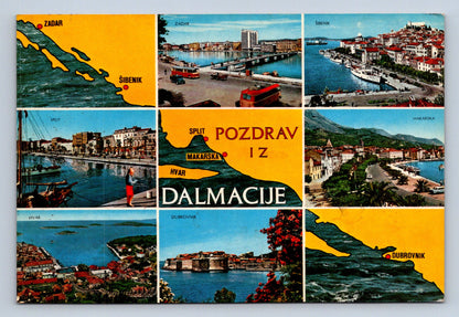 Pohlednice POZDRAV Z DALMACIJE (x16187)