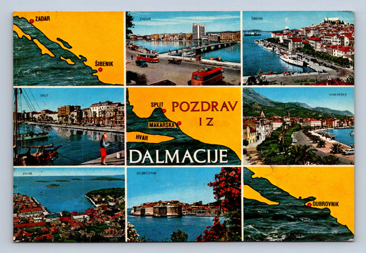 Pohlednice POZDRAV Z DALMACIJE (x16187)