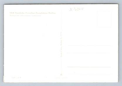 Pohlednice VEB STAATLICHE PORZELLAN - MANUFAKTUR - MEIẞEN (x16247)