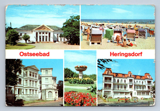 Pohlednice OSTSEEBAD, HERINGSDORF (x16255)