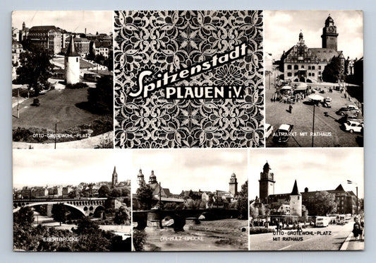 Pohlednice SPITZENSTADT PLAUEN I.V. (x16275)