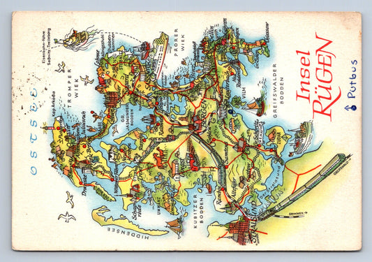 Pohlednice INSEL RÜGEN (x16280)