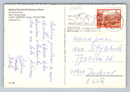 Pohlednice GASTHOF- PENSION- ERZHERZOG JOHANN (x16292)