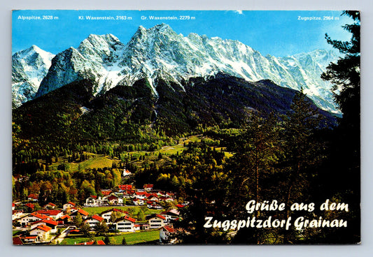 Pohlednice ZUGSPITZDORF GRAINAU (x16302)